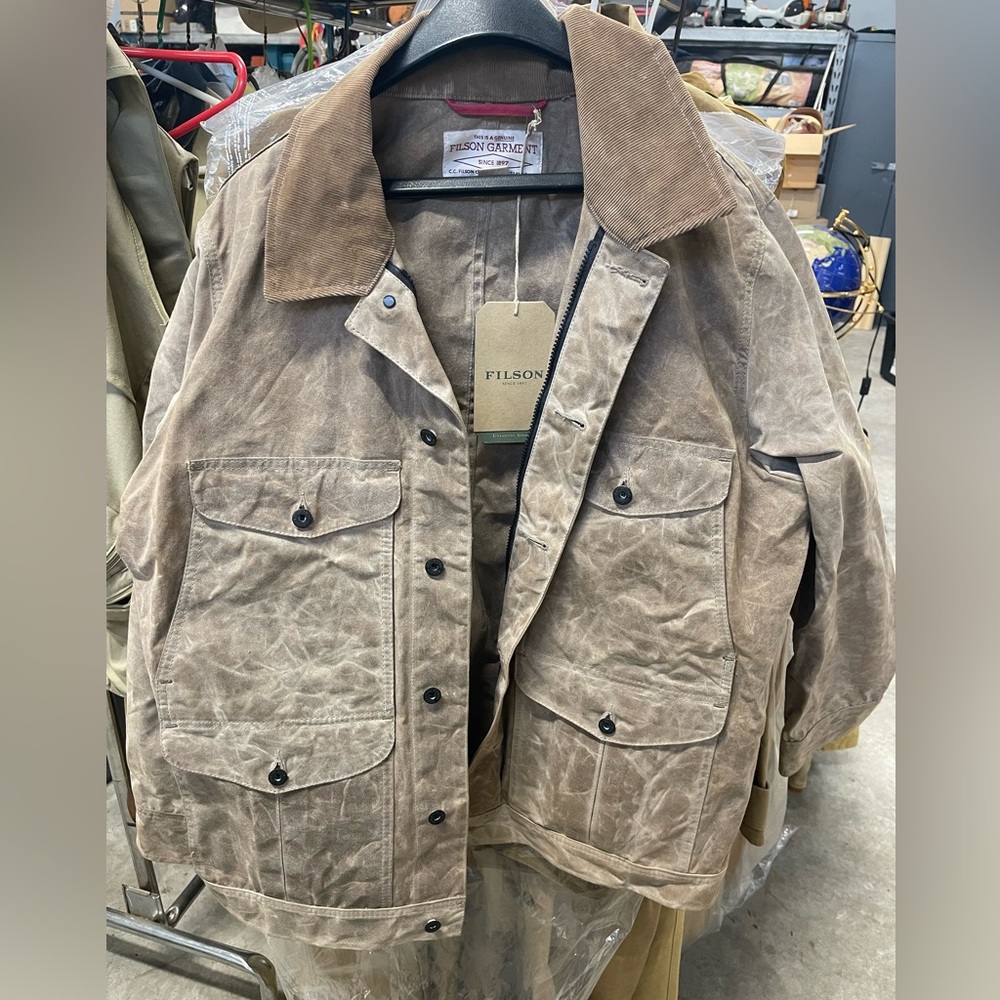 Filson journeyman jkt ak fit jacket in brown size XL